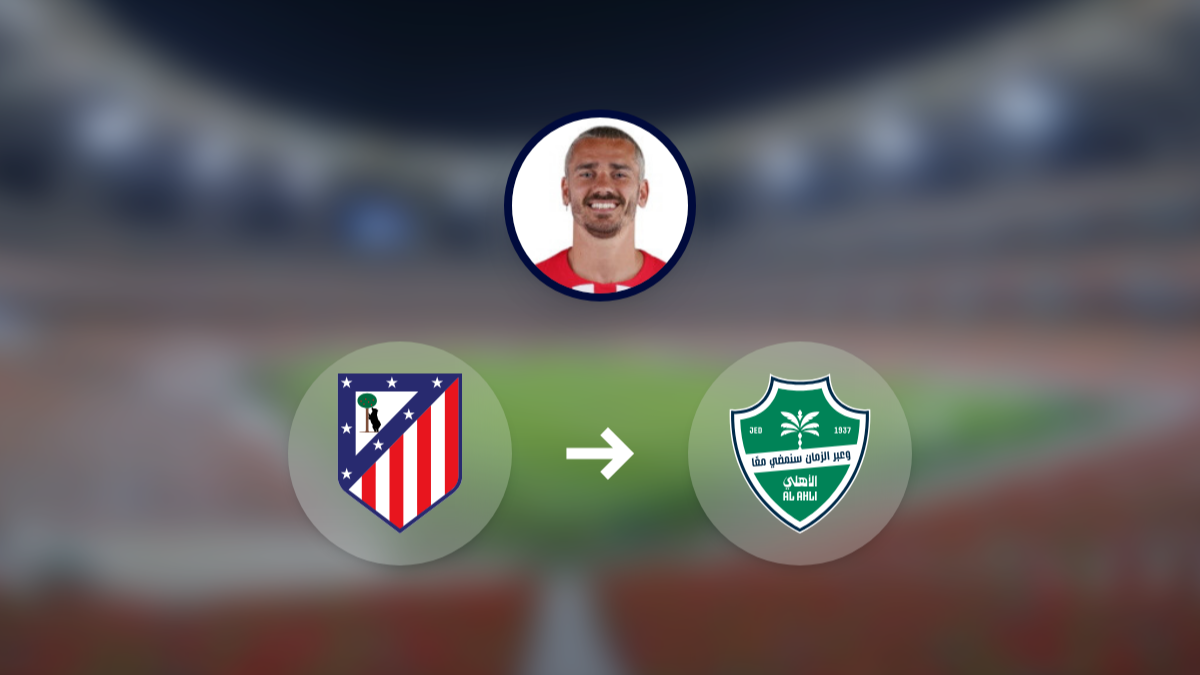 Antoine Griezmann receives offer from Al Ahli hero image