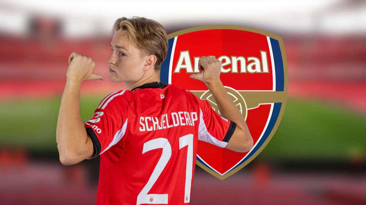 Arsenal reportedly interested in Norwegian winger Andreas Schjelderup hero image