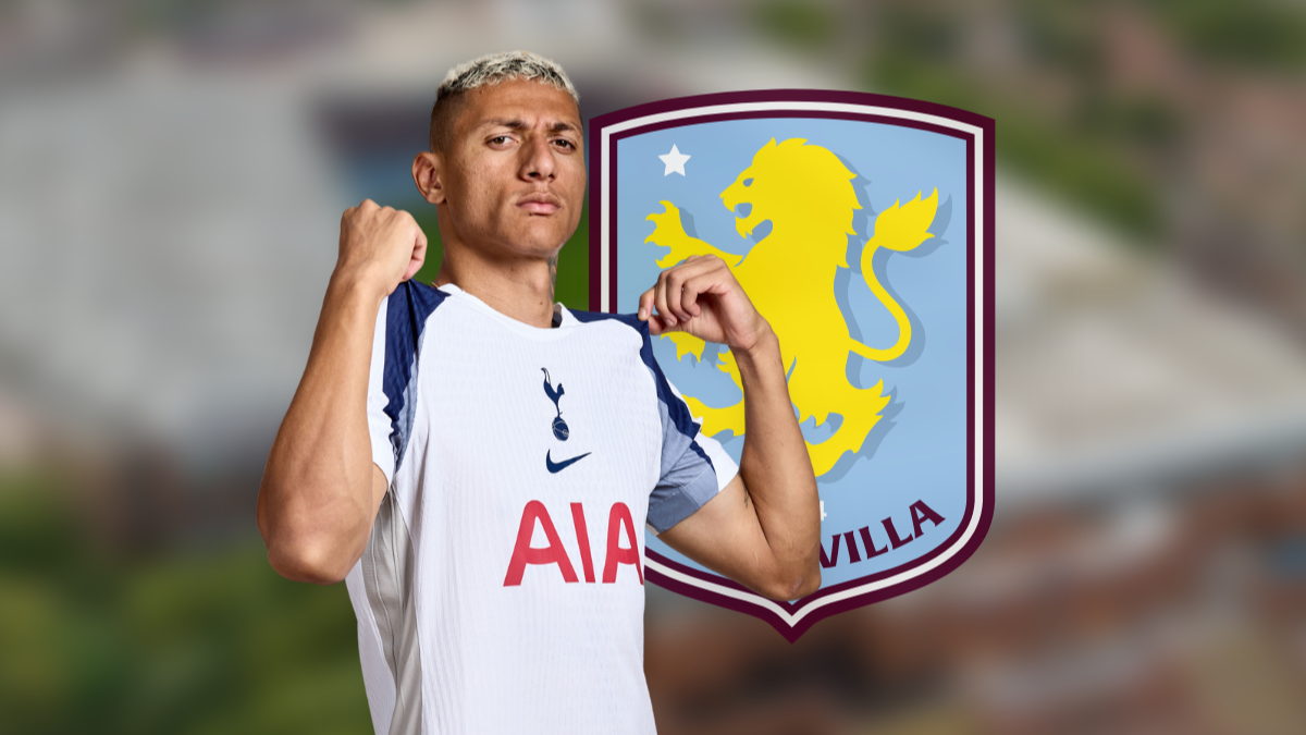 Aston Villa inquire about Tottenham forward Richarlison hero image