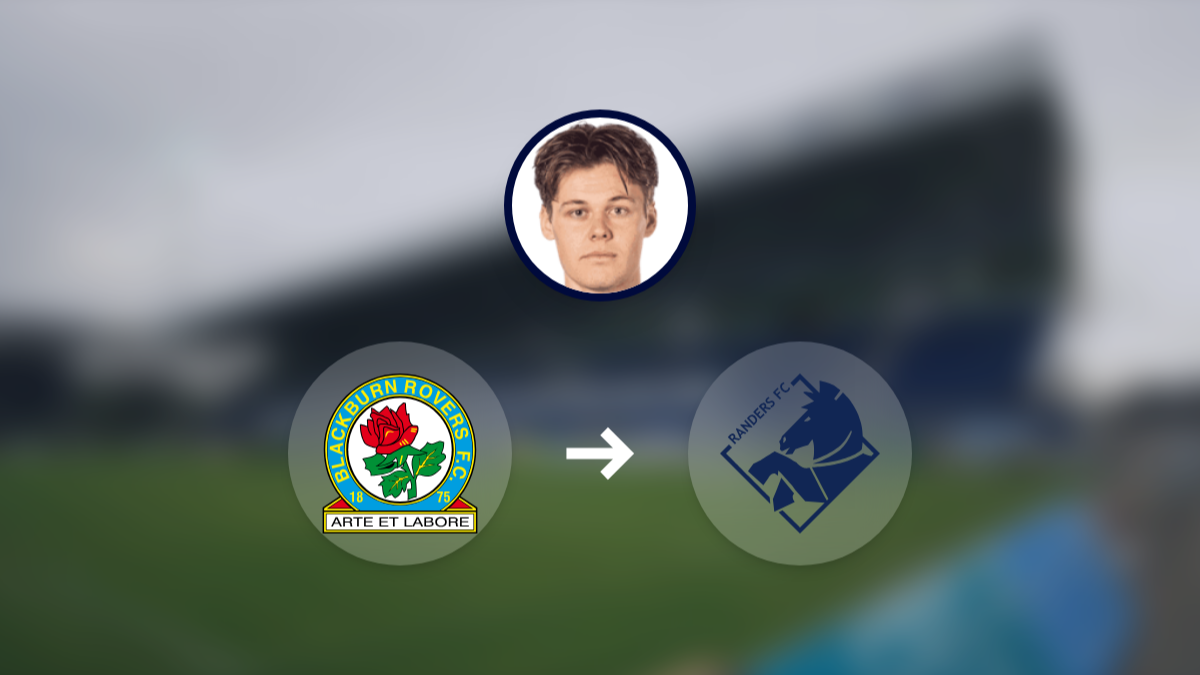 Axel Henriksson joins Randers on loan from Blackburn Rovers hero image