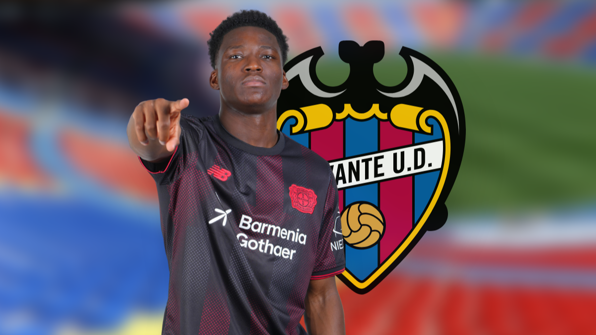 Axel Tape llega al Levante cedido por el Bayer Leverkusen hero image