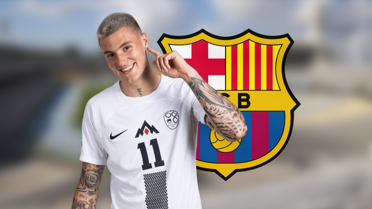 Barcelona rules out move for Benjamin Šeško hero image