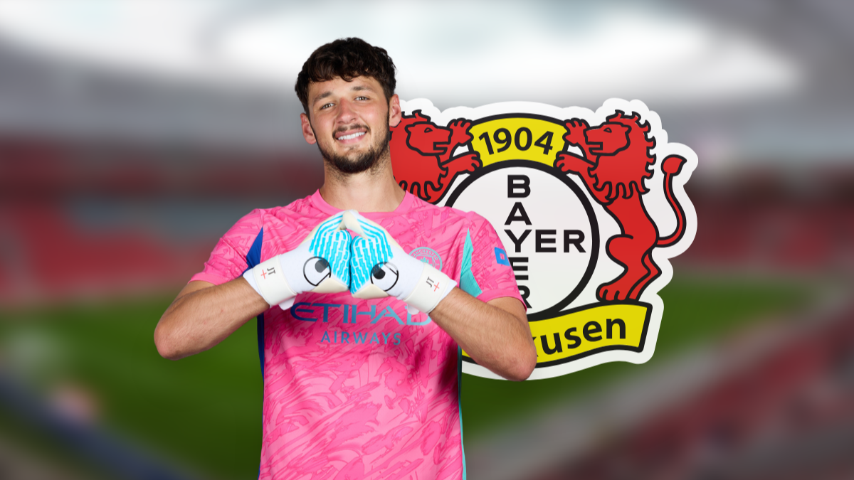 Bayer Leverkusen assesses Manchester City's James Trafford hero image