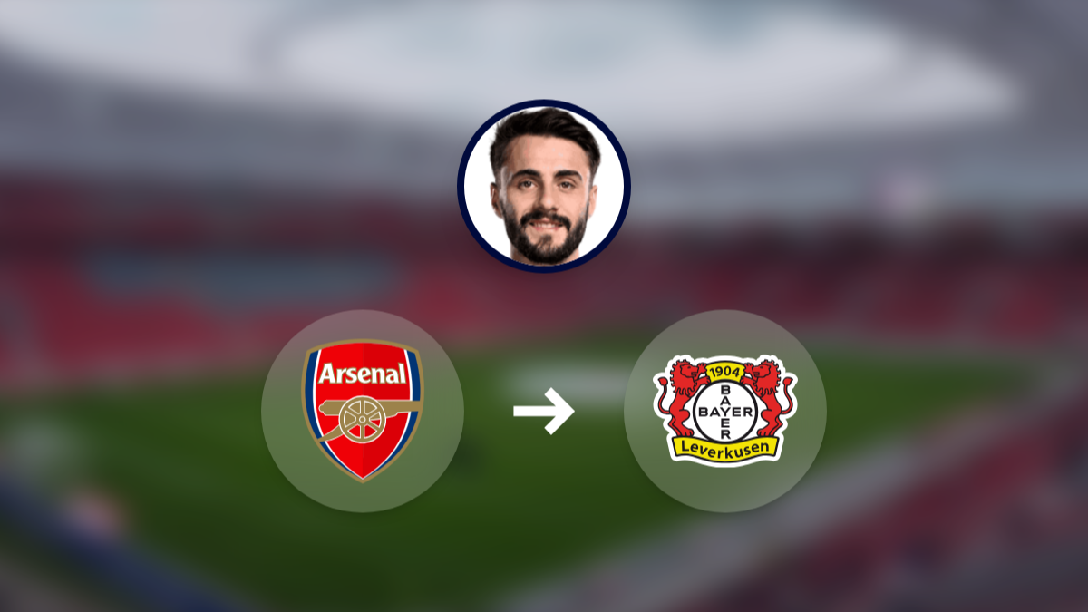 Bayer Leverkusen linked with Arsenal's Fábio Vieira hero image