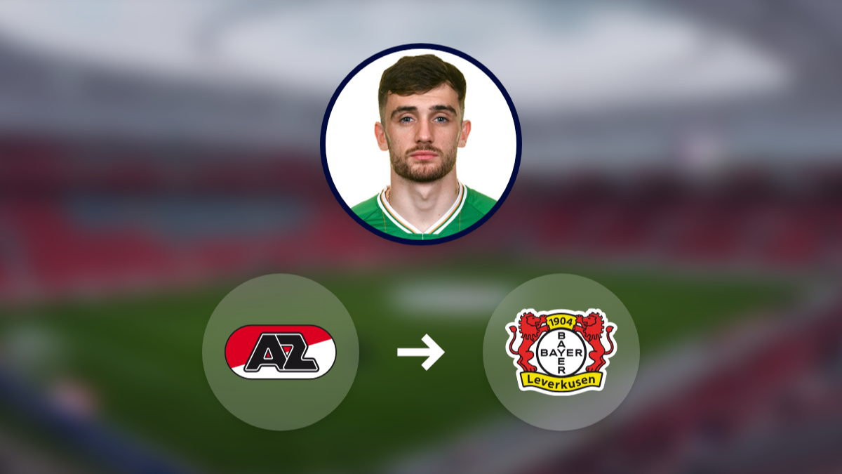 Bayer Leverkusen reportedly targeting AZ striker Troy Parrott hero image