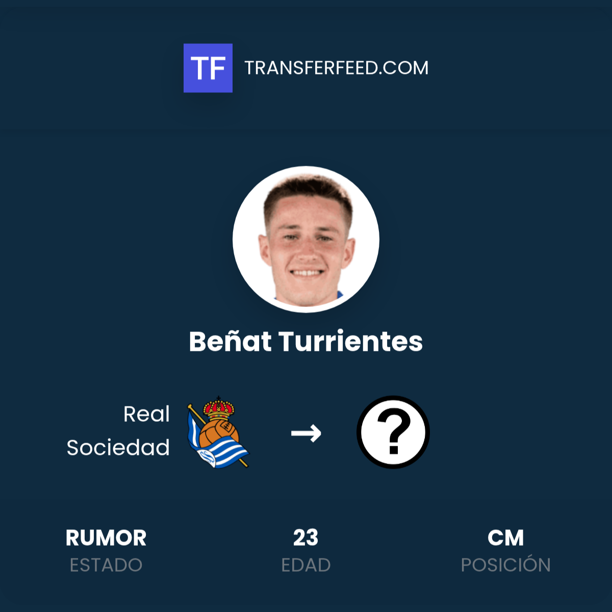 ¿Beñat Turrientes deja Real Sociedad? - TransferFeed