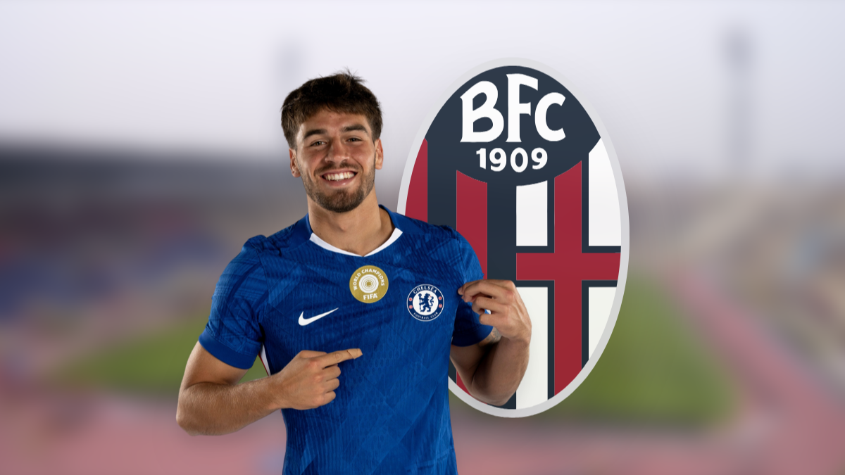 Bologna monitoring Chelsea forward Marc Guiu hero image