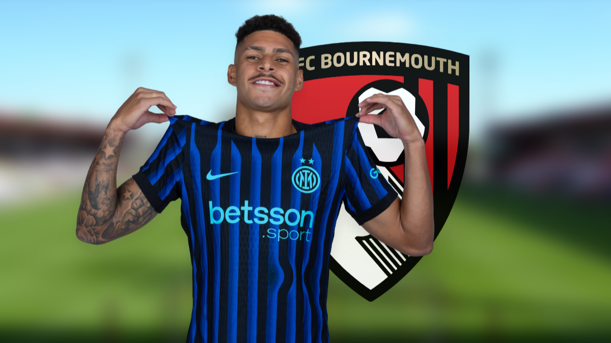 Bournemouth tracking Inter winger Luís Henrique hero image