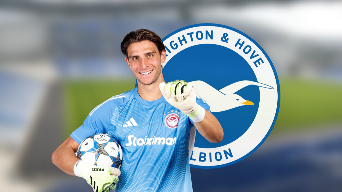 Brighton among clubs interested in Konstantinos Tzolakis
