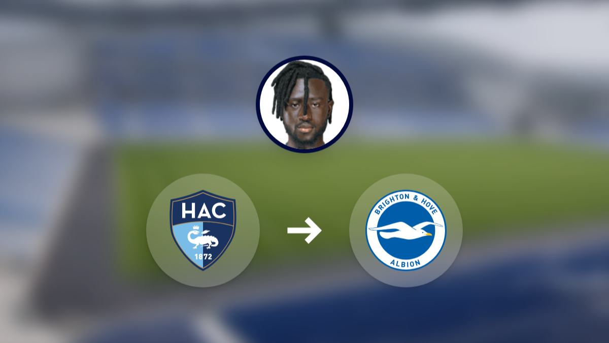 Brighton among several English clubs monitoring Le Havre captain Arouna Sangante hero image
