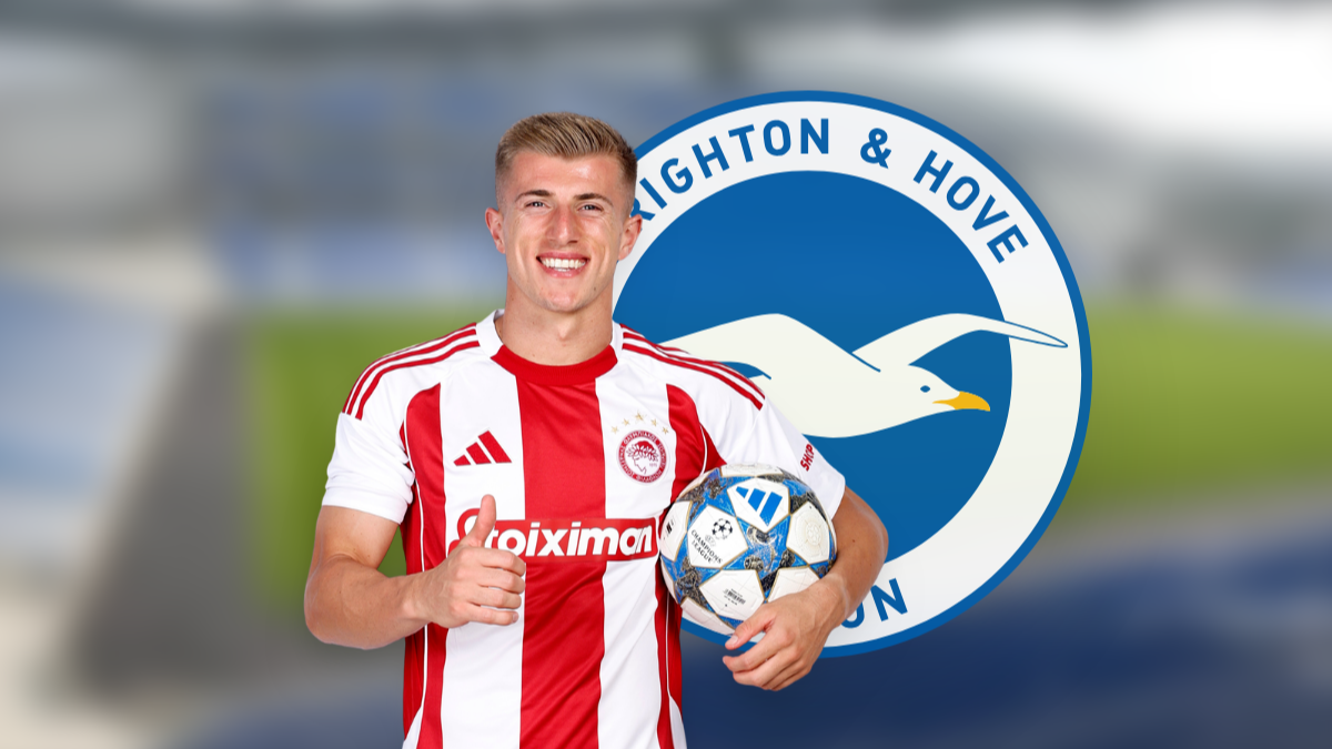 Brighton close to signing Costinha from Olympiakos hero image