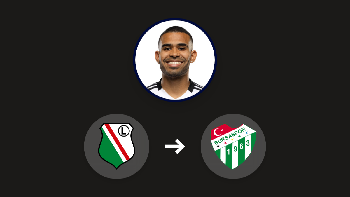 Bursaspor muestra interés en Juergen Elitim del Legia Warszawa hero image