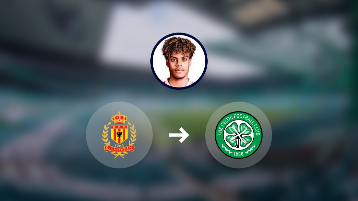 Celtic inquire about Mechelen defender Thérence Koudou hero image