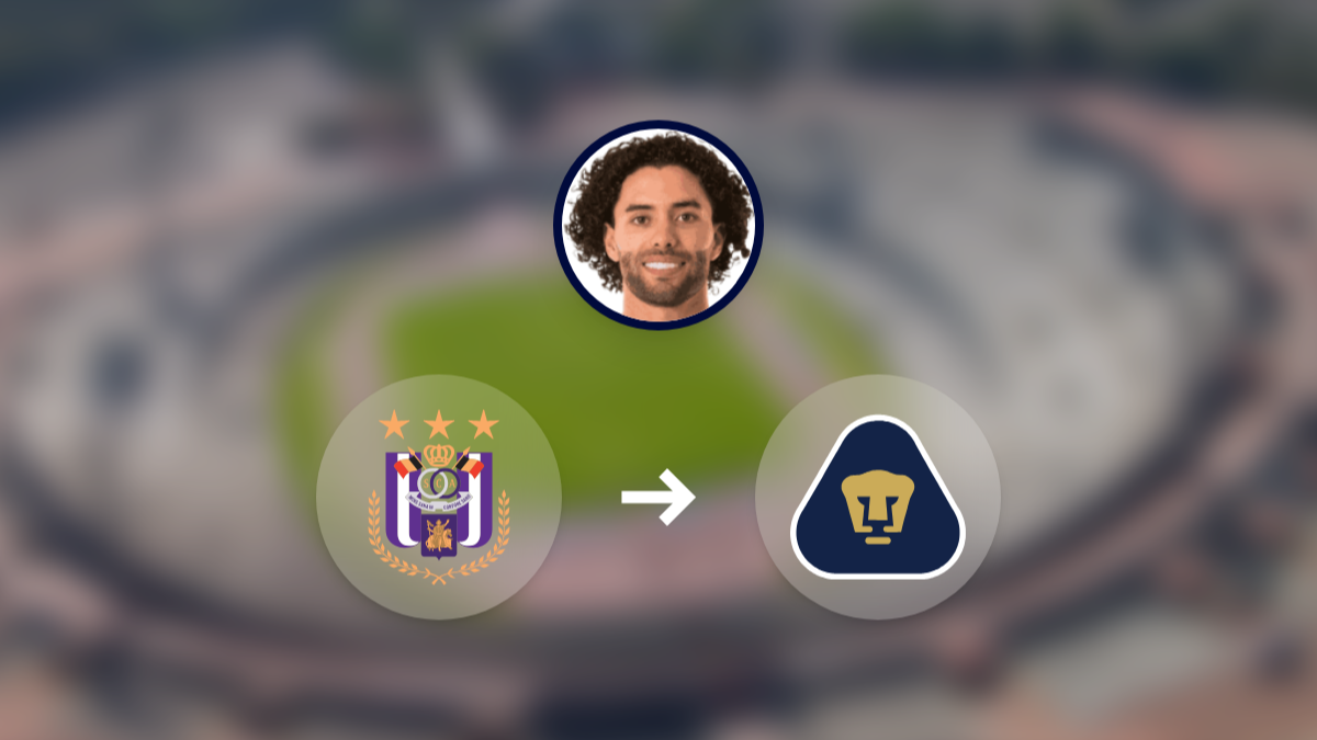 César Huerta deja el Anderlecht para volver a Pumas UNAM hero image