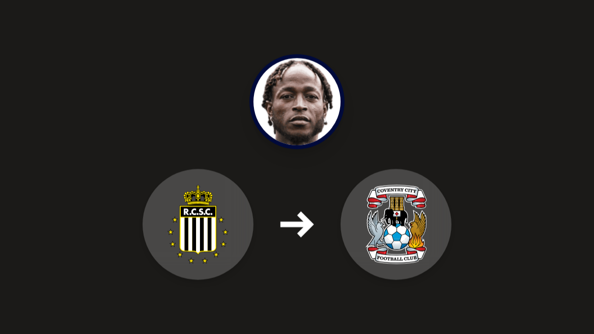 Charleroi winger Parfait Guiagon attracts interest from England and the USA hero image