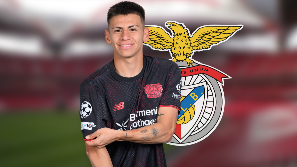 Claudio Echeverri, cerca del Benfica hero image