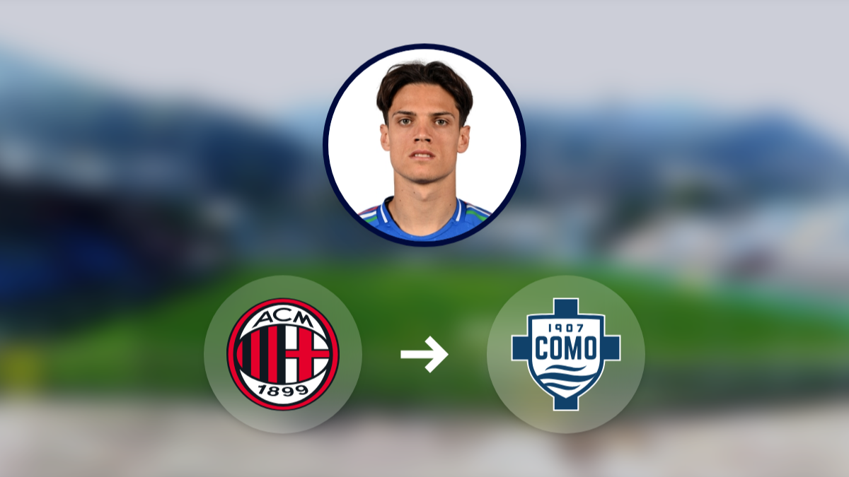 Como targets Milan midfielder Samuele Ricci hero image