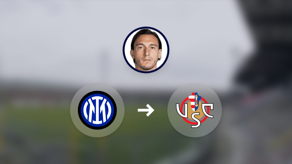 Cremonese make an approach for Inter's Matteo Darmian hero image
