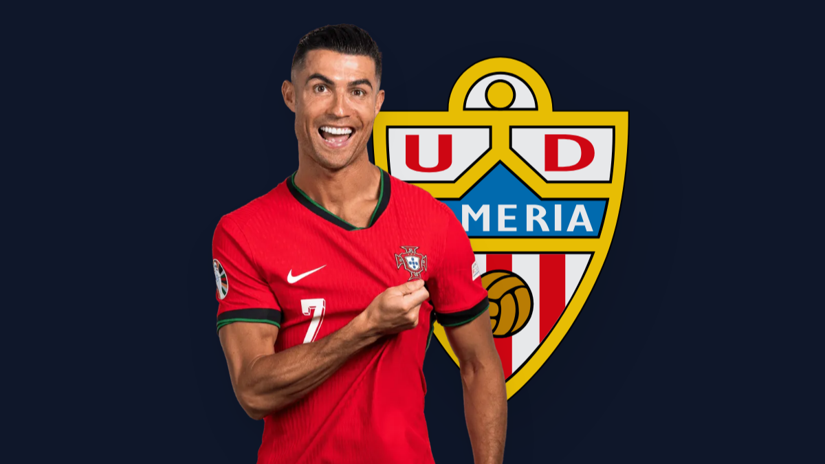 Cristiano Ronaldo podría jugar en el Almería hero image