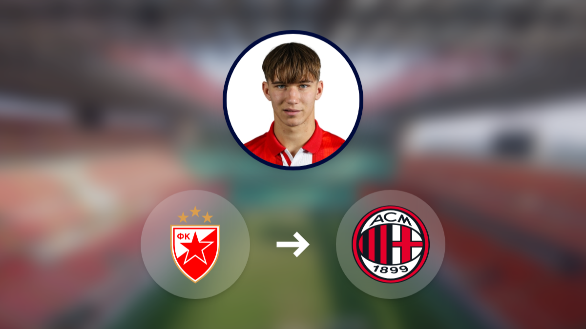 Crvena Zvezda awaits Milan offer for Vasilije Kostov hero image