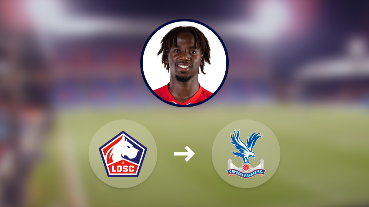 Crystal Palace interested in Lille midfielder Ngal'ayel Mukau hero image