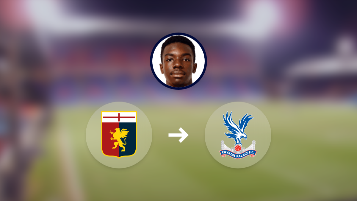 Crystal Palace targets Genoa forward Jeff Ekhator hero image