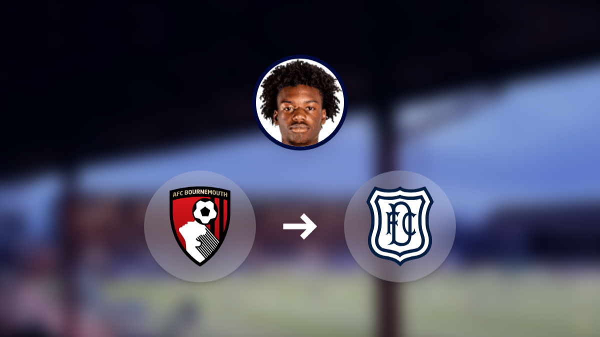 Dundee sign Matai Akinmboni on loan from Bournemouth hero image