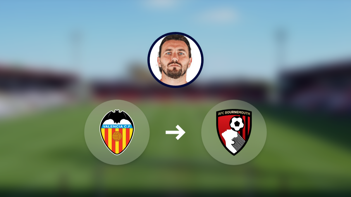 El AFC Bournemouth sigue a Stole Dimitrievski del Valencia hero image