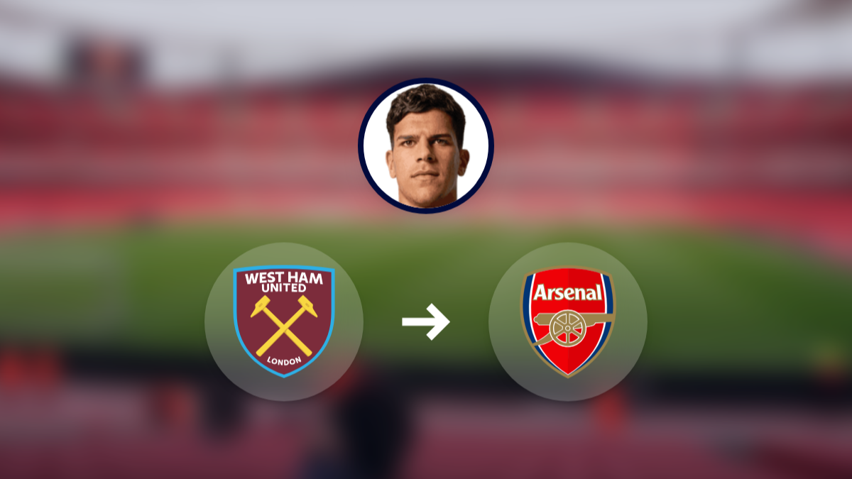 El Arsenal planea fichar a Mateus Fernandes del West Ham hero image