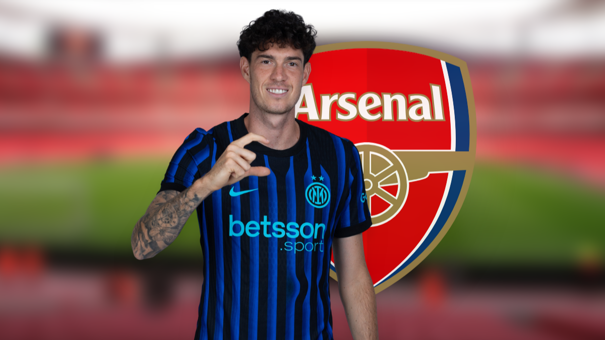 El Arsenal se interesa por Alessandro Bastoni, del Inter hero image