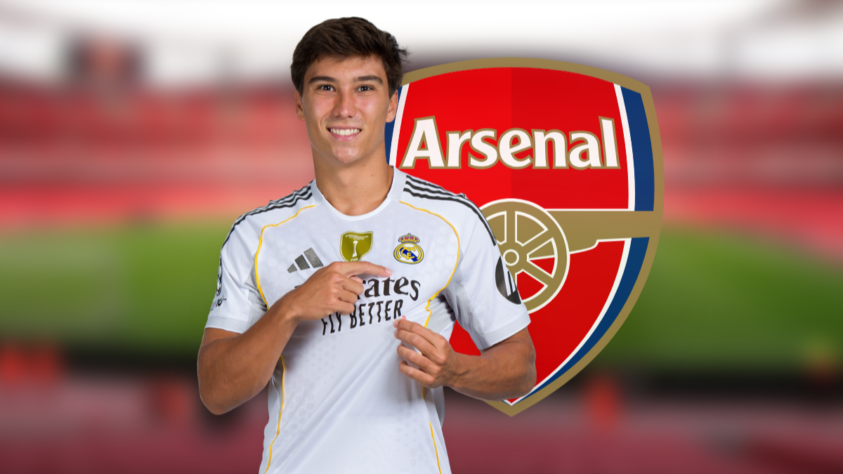 El Arsenal se interesa por el delantero del Real Madrid Gonzalo García hero image