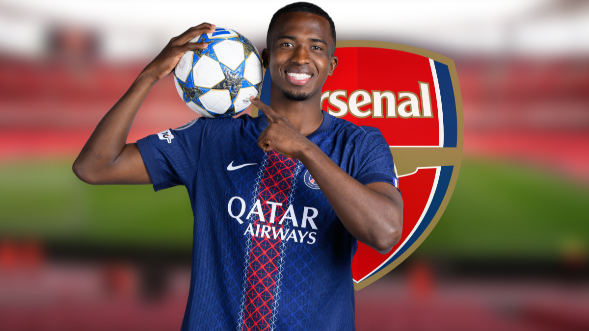 El Arsenal sigue de cerca a Willian Pacho del PSG hero image