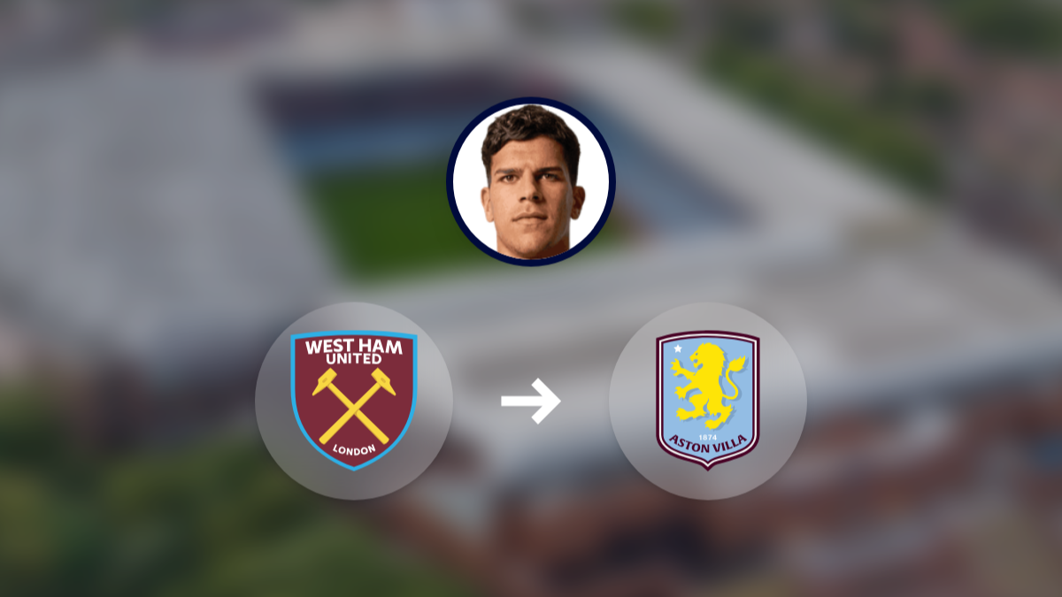 El Aston Villa muestra un fuerte interés en Mateus Fernandes del West Ham hero image