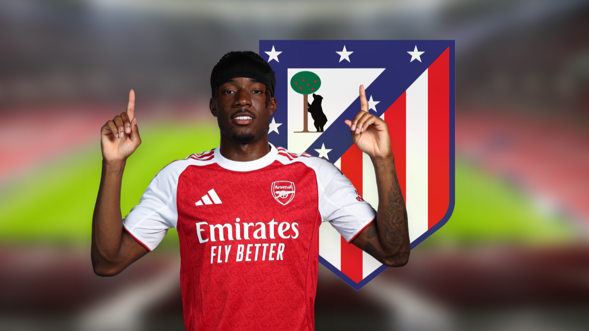 El Atlético de Madrid muestra interés en Noni Madueke del Arsenal hero image