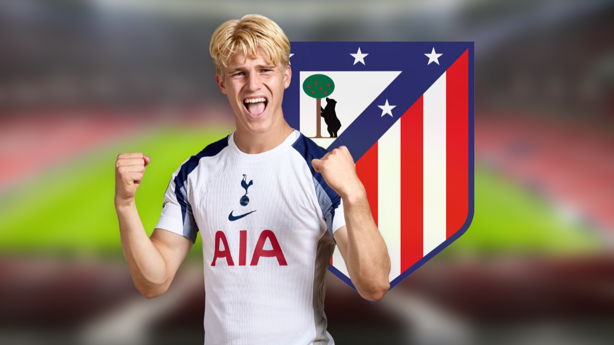 El Atlético de Madrid sigue a Lucas Bergvall, pero el precio del Tottenham es un obstáculo hero image