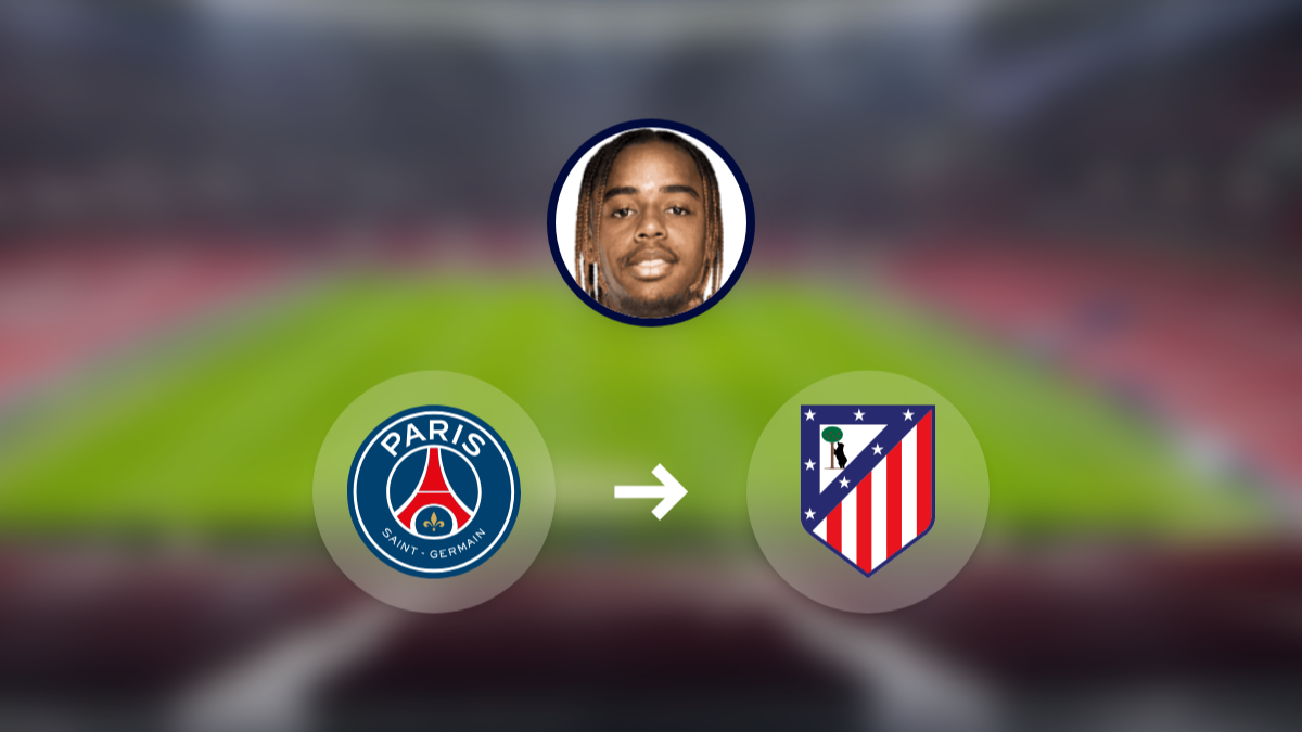 El Atlético de Madrid sigue de cerca a Bradley Barcola hero image