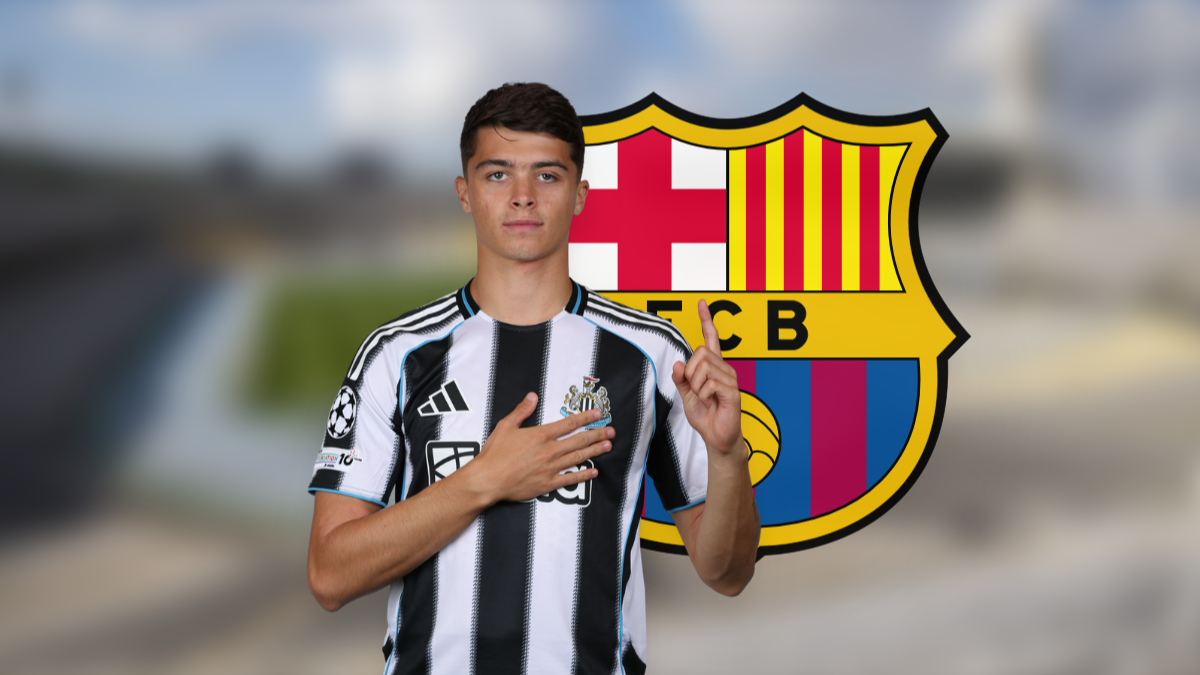 El Barcelona se fija en Lewis Miley, del Newcastle hero image