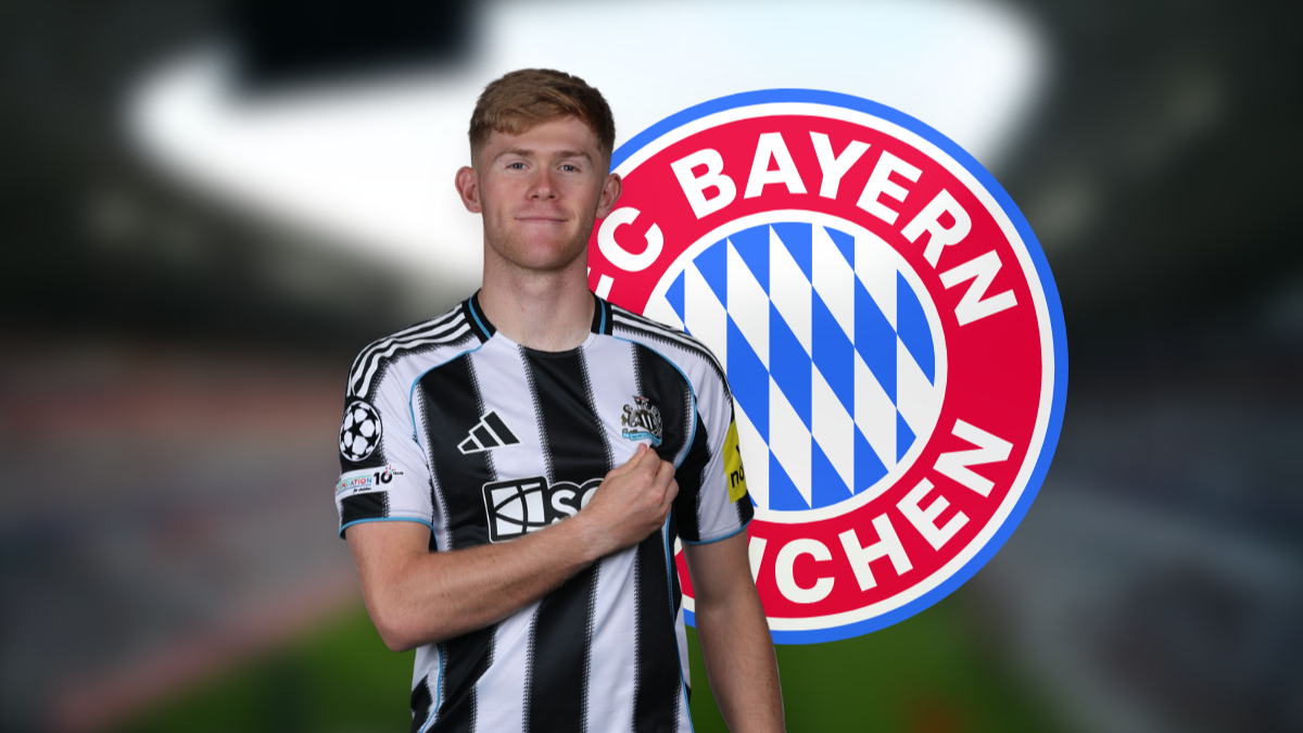 El Bayern de Múnich muestra interés en Lewis Hall del Newcastle hero image