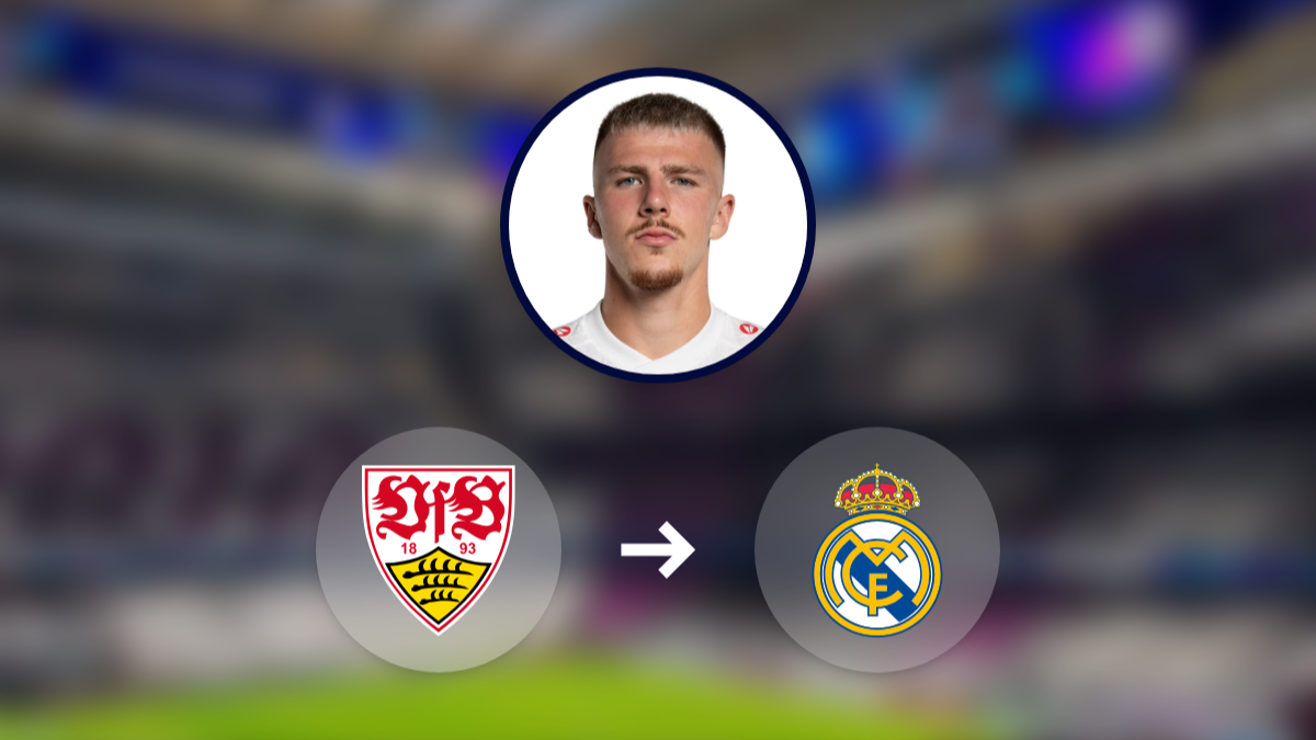El defensa del Stuttgart Finn Jeltsch, en la lista del Real Madrid hero image