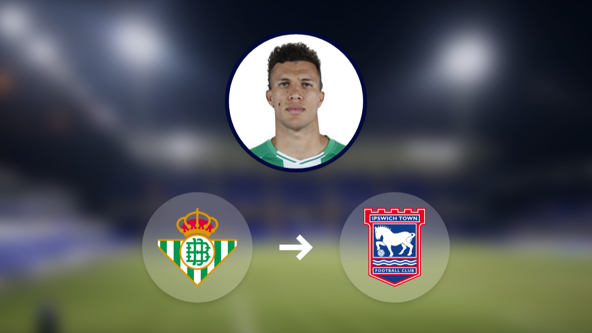 El Ipswich Town se interesa por Nelson Deossa del Real Betis hero image