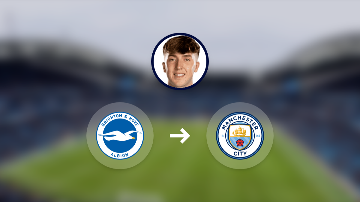 El Manchester City sigue de cerca a Jack Hinshelwood del Brighton hero image