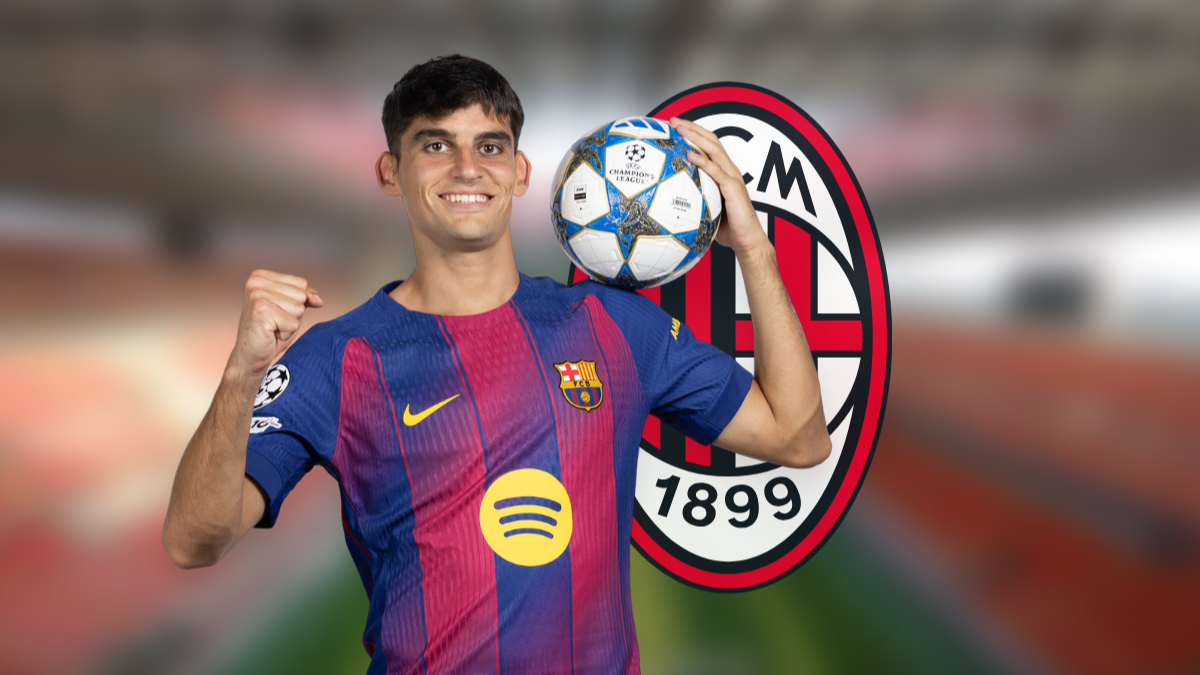 El Milan se interesa en el defensa del Barcelona Gerard Martín hero image