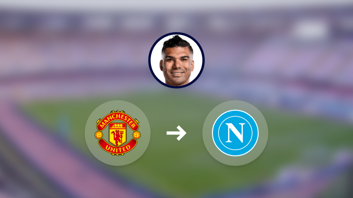 El Nápoles muestra interés en Casemiro del Manchester United hero image