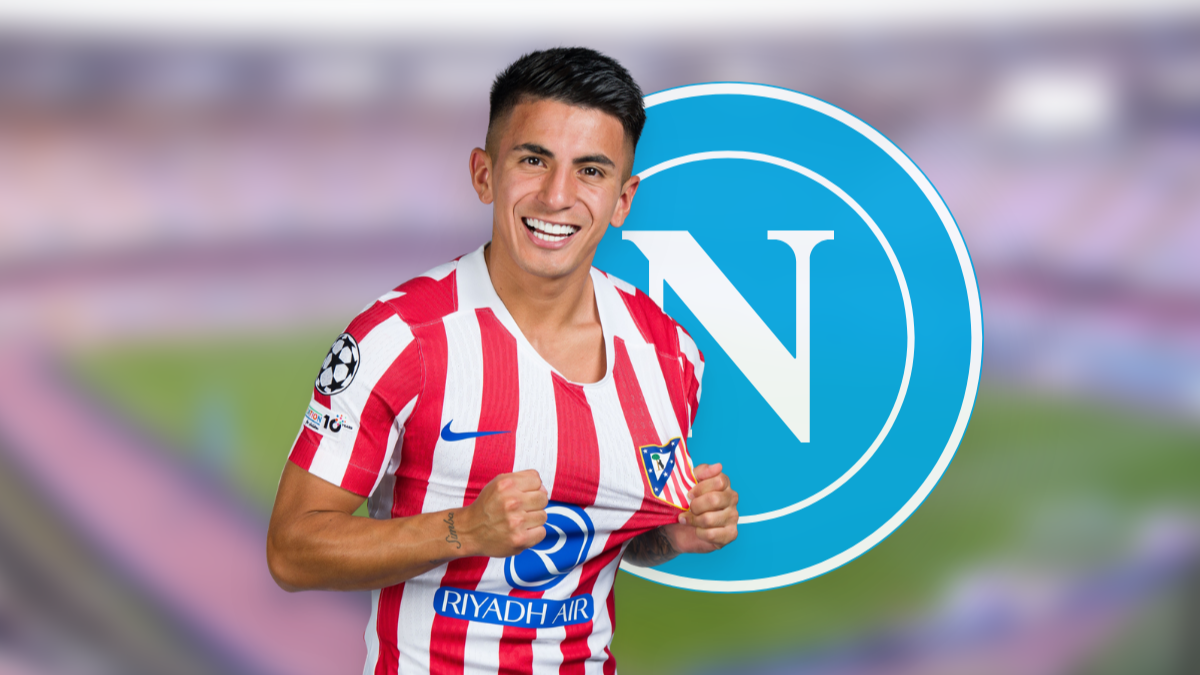 El Nápoles se interesa por Thiago Almada del Atlético de Madrid hero image