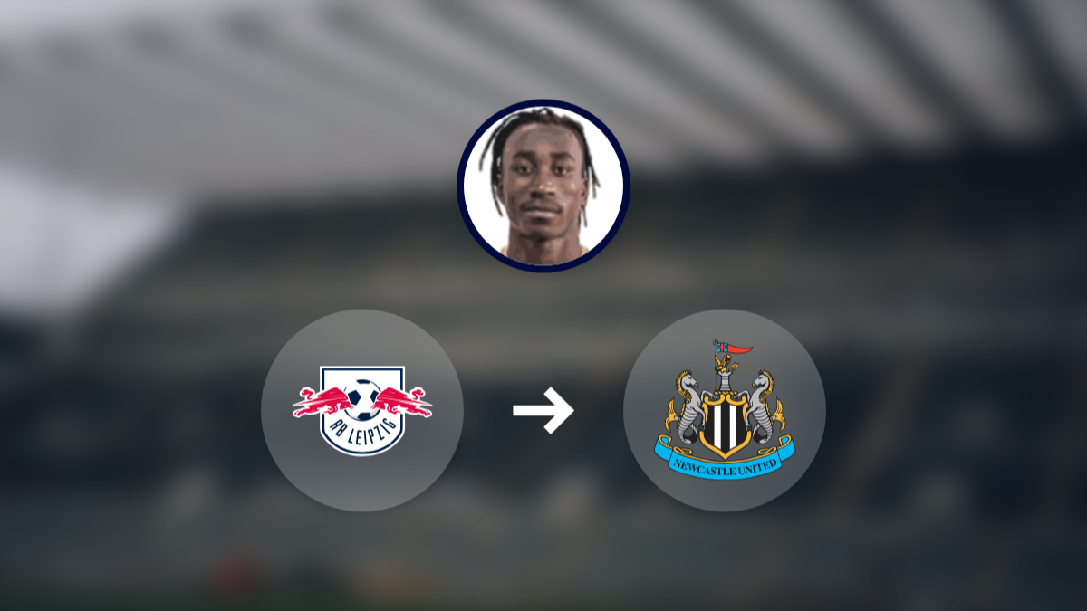 El Newcastle United observa a Yan Diomande del RB Leipzig hero image