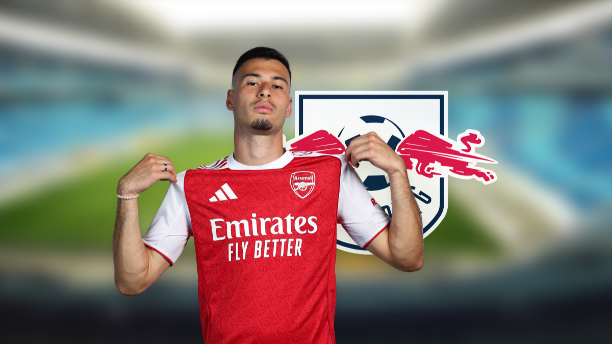 El RB Leipzig monitorea a Gabriel Martinelli del Arsenal hero image