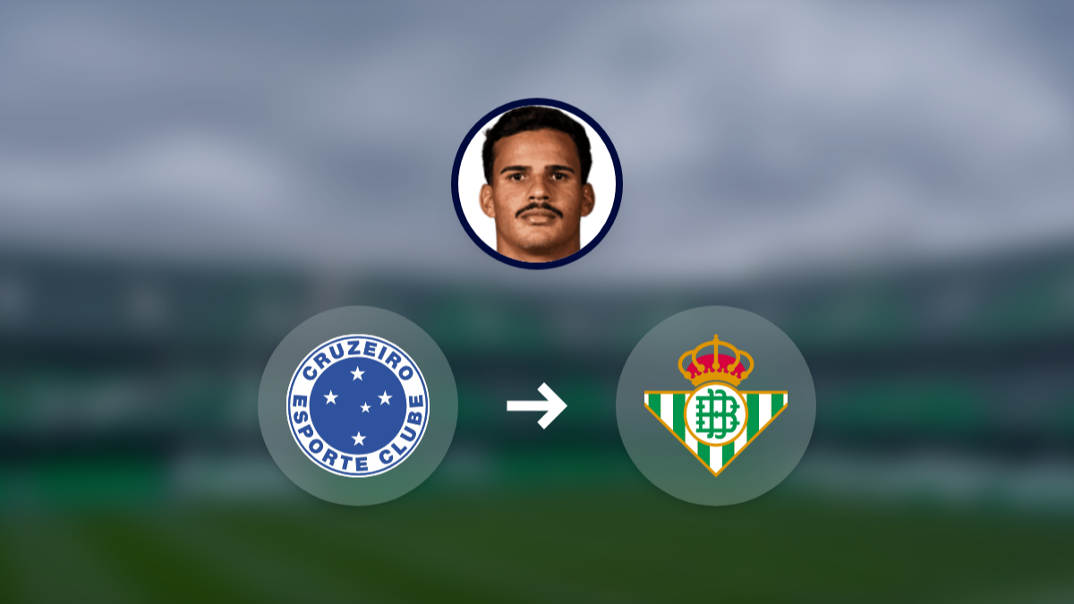 El Real Betis observa al lateral del Cruzeiro, Kaiki hero image