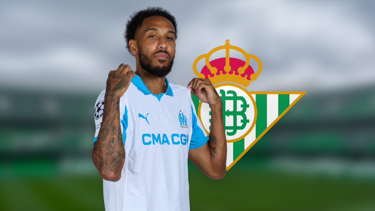 El Real Betis se interesó por Pierre-Emerick Aubameyang hero image