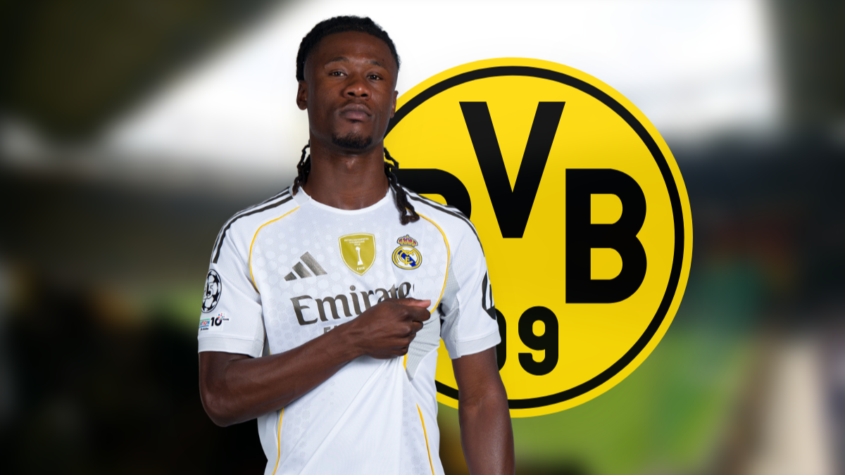 El Real Madrid rechaza la consulta del Borussia Dortmund por Eduardo Camavinga hero image