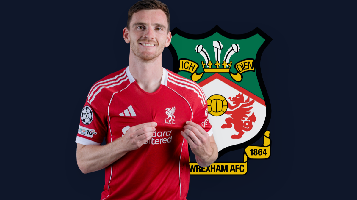 El Wrexham prepara un ambicioso movimiento por Andrew Robertson del Liverpool hero image